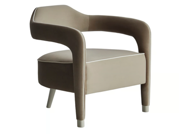 INVICTA - Fabric easy chair with armrests by Casa Magna - view 2